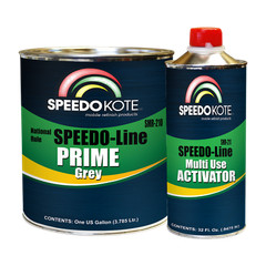 Automotive High Build 2K Urethane Primer Gray Gallon Kit, Fast Dry, SMR-210/211