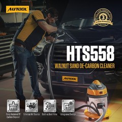 Auto Walnut Blaster Engine Intake Exhaust Valve Carbon Cleaner Cleaning Machine