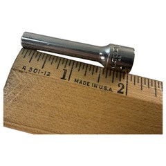 Matco Tools AD5M6 1/4″ Drive 5mm Deep 6 Pt Metric Socket Chrome Mechanic Tool US
