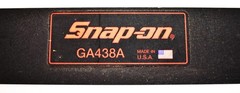 Snap-On Straight Edge GA438A Precision 24″ Metal 1/4″ x 1-1/2″ + Protector VG