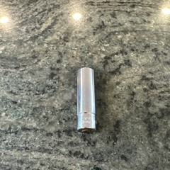 Snap-On stm14 1/4″ Drive 7/16” 6 point deep chrome socket new