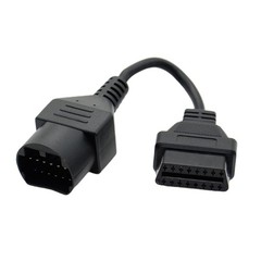 Diagnostic Adapter Cable Connector OBD2 17 Pin to 16Pin Fault Detect for Vehicle