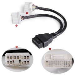 Launch X431 Car OBD2 20 Pin Detection Adapter For Tesla Model X / S