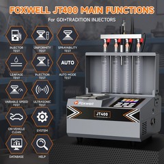 FOXWELL JT400 GDI EFI Fuel Injector Tester Cleaner Ultrasonic Cleaning Machine