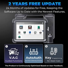 2026 Newest Topdon Phoenix Plus BT Bidirectional Car Diagnostic Scanner Tool
