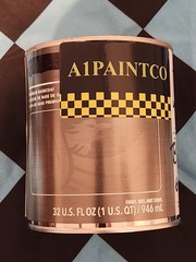 Silver Dollar Aluminum Basecoat A1PAINTCO® Premium 1:1 MIX -QUART