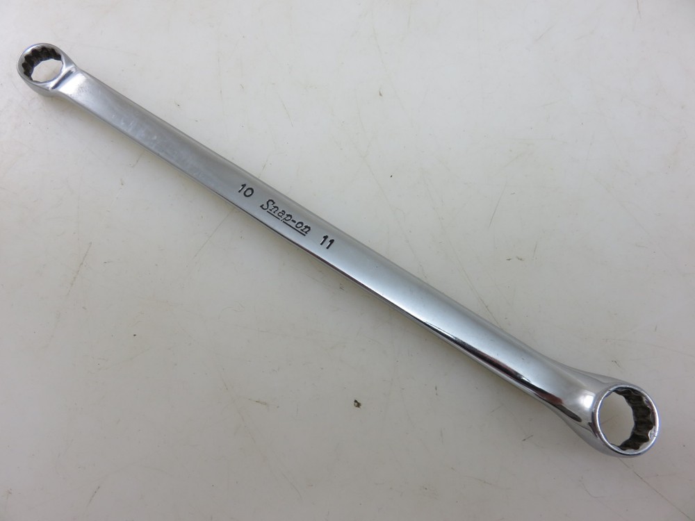 Snap-On XBM1011 METRIC Offset Box End Wrench 10mm x 11mm Vintage