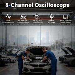 100MHz Automotive Oscilloscope with Programmable Generator