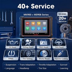 Autel MaxiCOM MK900 CANFD Car All System Diagnostic Scanner Tool Bi-directional