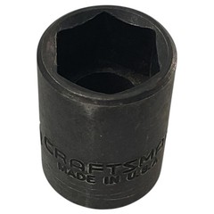 Craftsman Impact Socket 5/8″ SAE 18706 3/8″ Drive 6 Pt EE Series As Pictured