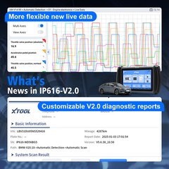 2024 Newest XTOOL IP616 Auto Car Coding All System Diagnostic Scanner Tool CANFD