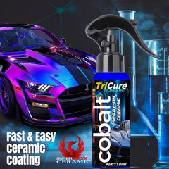COBALT CERAMIC CAR COATING «3 YEAR» FAST & EASY TRICURE PAINT PROTECTION GLOSS