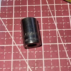 Craftsman 43508 S-AC 10 MM Metric 1/4 Drive 6 Point Socket SAC 10MM