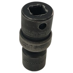 Snap-on Impact Swivel Socket 9/16″ 6 Point 3/8″ Drive IPF18B Sold As Pictured Me