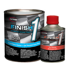 Acme FC720-4 Ultimate Overall Quart Clearcoat Kit w/ Finish 1 Slow Hardener