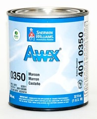 Sherwin Williams AWX Performance Plus Basecoat, AWX Maroon – 0350 Quart 32 oz