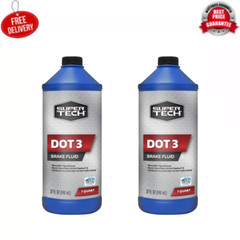 New Super Tech DOT 3 Brake Fluid, 32 oz (2 Pack), Best Seller & Free Shipping