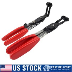 2pcs Hose Clamp Pliers Car Water Pipe Fuel Coolant Spring Bundle Removal Tool