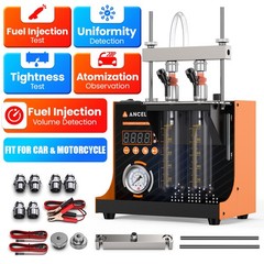 ANCEL JC200 Car Fuel Injector Tester Tightness Test Atomization Observation 12V