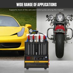 AUTOOL CT160 Car Ultrasonic Fuel Injector Cleaner&Tester Machine Upgrade CT150