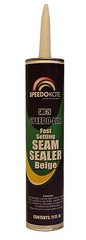 Beige Fast Setting Auto Body Seam Sealer for Autobody, SMR-26, 11 oz. Cartridge