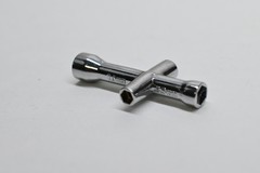 Cross wrench 4mm 5mm 5.5mm and 7mm for nuts M2, M2.5, M3 and M4