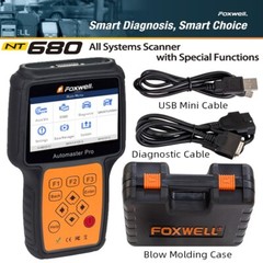 FOXWELL NT680 ALL SYSTEM UNIVERSAL SCANNER Oil Light Service Reset EPB FUNCTION