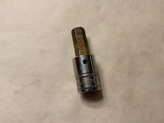 Snap on 10MM FAM 10 B 3/8″ Drive Metric Hex Bit Chrome Socket