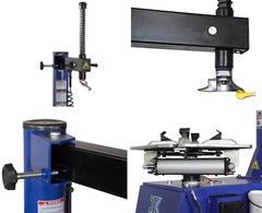 XK 580 Single Auto Tire Changer Machine w. Upgraded Double Pedal Wheel Changer