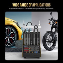 AUTOOL Ultrasonic Injector Cleaning Machine Fuel Injectors Cleaner Tester 110V