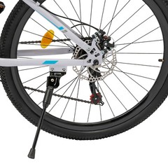 26″ Folding Mountain Bike 21 Speed Men Bikes MTB Bicycle School Dual Disc Brake