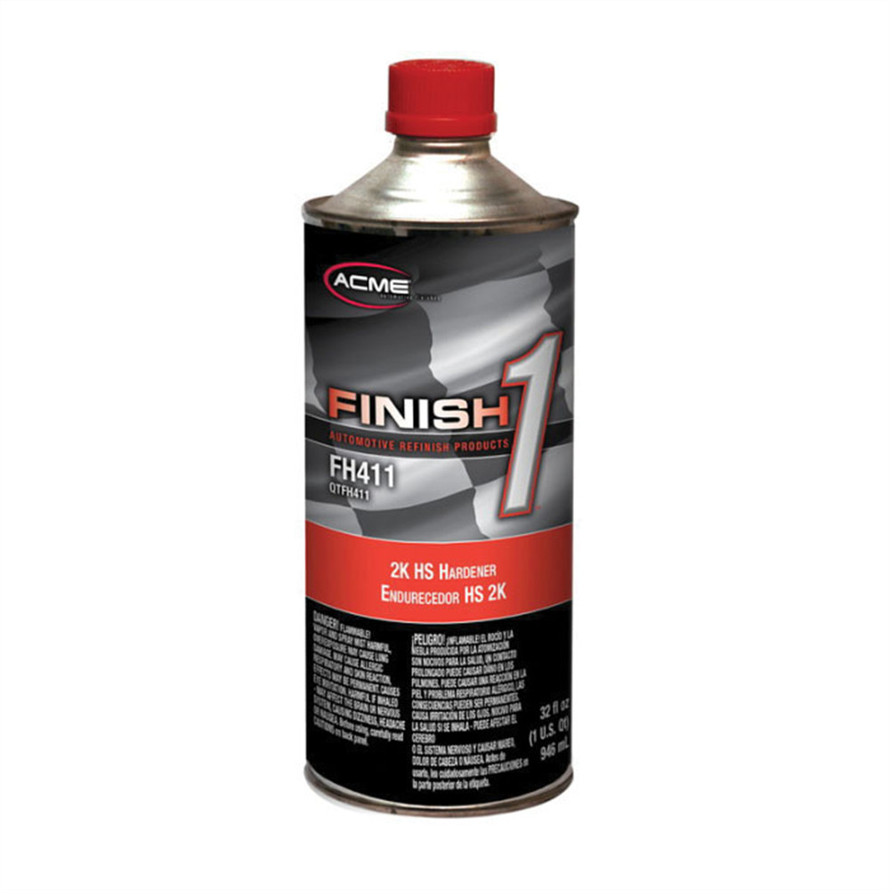 Finish 1 Automotive Refinish Products FH411-4 2K HS Hardener, 1 qt Aerosol Can,