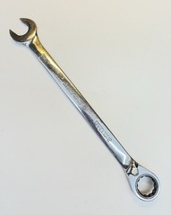 Matco 18 mm Gear Wrench With An Offset On The Box end