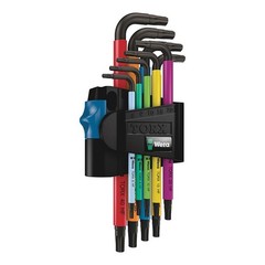 Wera 967 SL TORX® HF Torx Wrench Set with HF – 9-Pieces 05024179001