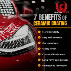 CERAMIC CAR COATING 1oz/30ml POLYSILAZANE «SCRATCH RESISTANT» TRICURE TECHNOLOGY