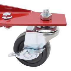 Panel Tree Paint Stand Panel Holder Automotive Paint Stand 6 Hooks w/ 4 Wheels