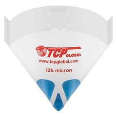 50 Pk Paint Strainers, Ultra-Fine 125 Micron Mesh Cone Filter Tips, Strain Auto