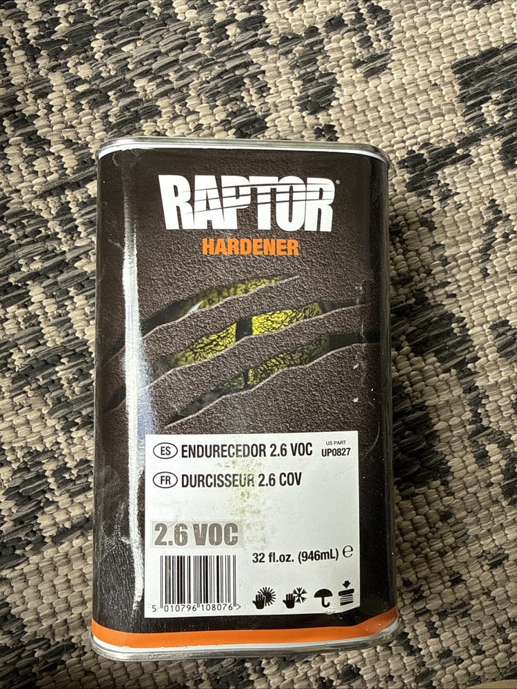 Upol Raptor Hardener 32fl Oz UPO827 Rhino Liner