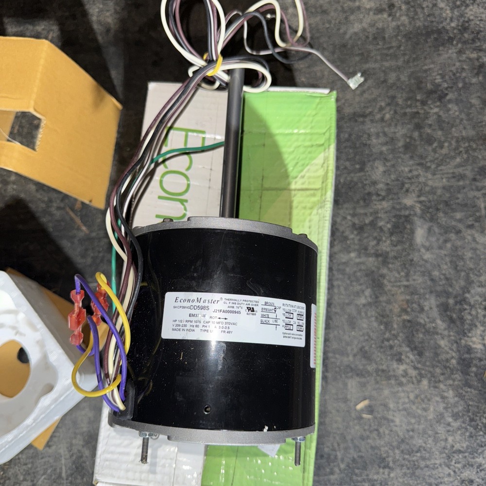 Century Motors EM3730 EM3730 1/2 HP 1075 RPM 208-230V Ball Bearing Condenser Mot