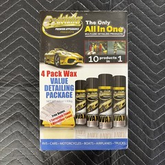 EZ WAX 579221 Premium Spray Wax EZ Detailer Waterless Cleaning Wax 4 Pack