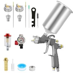 Premium A610 LVLP Air Spray Gun Kit 1.3mm/1.7/2.0mm D1 Car Painting Gun 1000ML