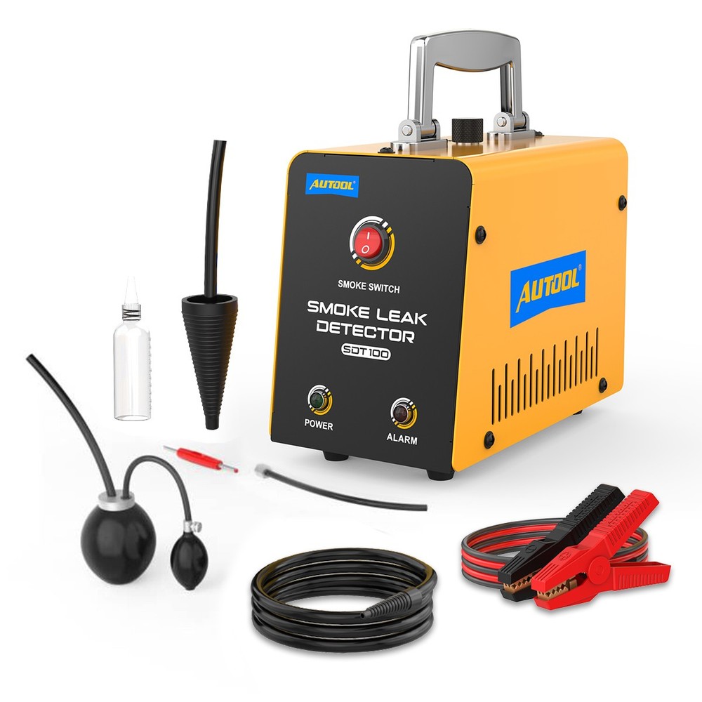 Car Smoke Machine Automotive Leak Detector Pipe System EVAP Vacuum Smoke Tester