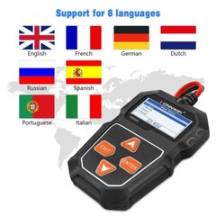 ANCEL BA101 12V 100-2000 CCA Car Auto Load Battery Tester Tool Digital Analyzer