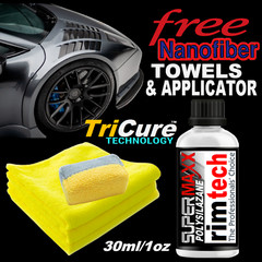 POLYSILAZANE RIMTECH TRICURE TECHNOLOGY CERAMIC CAR COATING RIM WHEEL PROTECTION