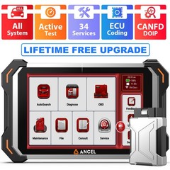 Full System Bluetooth Diagnostic Scanner Bidirectional Key Coding FCA AutoAuth