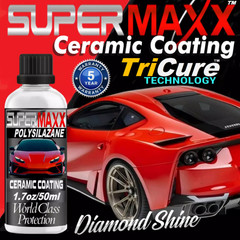 TOP RATED CERAMIC CAR COATING «ADVANCED» DIAMOND SHINE PROTECTION – 50ML – KIT»