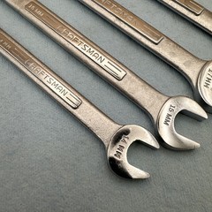 NOS Craftsman =V= Flying V Metric Combination Wrenches 14mm 15mm 17mm 19mm USA