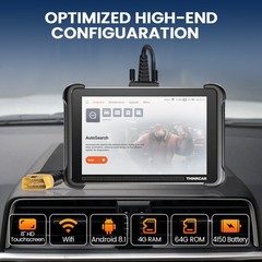 Thinkcar 689 Full Systems OE Free OBD2 Scanner Tool CANFD & DOIP Active Test
