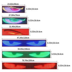 Devil Eyes Lights For Car /Truck- LED Display Screen DIY Windshield Eyes Light