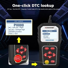 Konnwei KW818 EOBD OBDII OBD2 Car/Vehicle Engine Diagnostic Scanner Code Reader